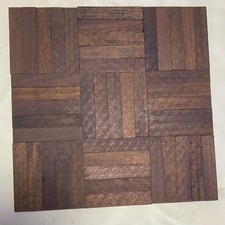 Reclaimed Mahogany Parquet - 4m² (1640 Fingers) 116x23.2x8mm Solid Wood