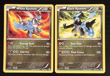 Black Kyurem 100/149 & White Kyurem 102/149 2012 Pokemon Boundaries Crossed