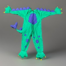 Vintage 1987 Kid Halloween Costume Dinosaur/ Dragon Whimsicality Inc Sz S/M