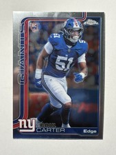 2025 Topps Chrome Football Abdul Carter Base Rookie Card #350