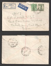 Australia 1955 British Commonweath Base, APO 5 Japan Darra Queensland Cover