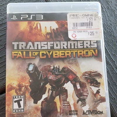 Activision Transformers: Fall of Cybertron PS3 Shooter Multiplayer Online T 2012