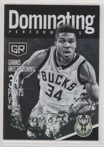 2016-17 Panini Grand Reserve Dominating Performances Giannis Antetokounmpo #16