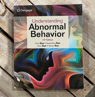 Understanding Abnormal Behavior 12th edition
