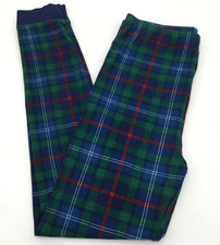 Holiday Lane Kids Family Plaid Cotton Pajama Bottom, Green Plaid, 14