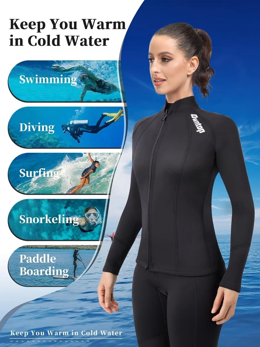 Women's 2mm Wetsuit Top & Shorts Set