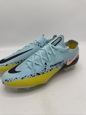 Nike Phantom GT2 Elite FG Lucent Pack Blue Yellow CZ9890-408 Size 6.5 Women 7.5