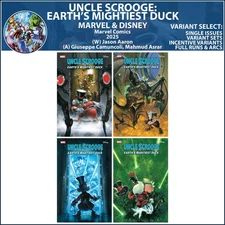 Uncle Scrooge: Earth's Mightiest Duck (2025) #1 2 3 4 Marvel Comics COVER SELECT