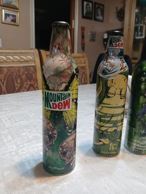 Mountain Dew Green Bottle Art  08 Holy Grail Plus  2 More Last  Of It All 🔥