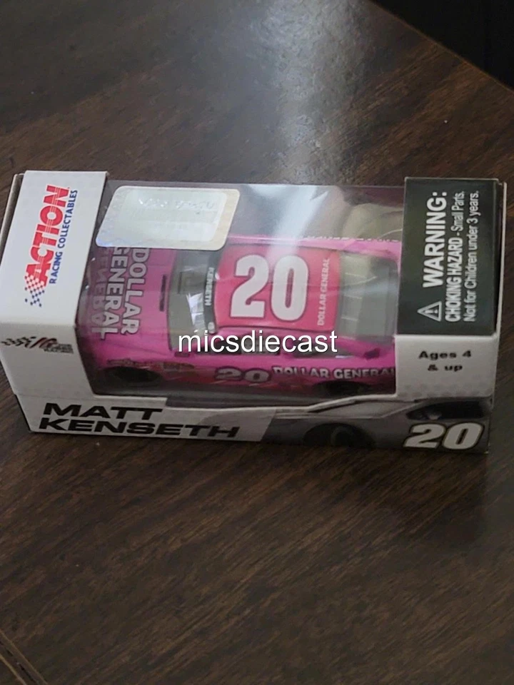 SET 3 2013 Matt Kenseth #20 Husky Dollar General Rosa Rojo Amarillo 1:64 JGR NUEVO EN CAJA Foto 3 de 4