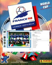 Panini France 98 · album stickers