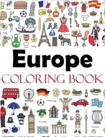 Dylanna Press | Europe Coloring Book | Taschenbuch | Englisch (2020)