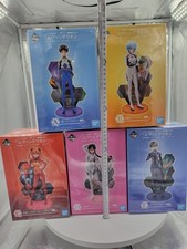 Evangelion Shinji Rei Asuka Mari Kaworu Set Ichiban Kuji Eva together pilots get