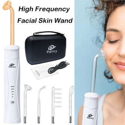 High Frequency Wand 4 Tubes-Skin Tightening Anti Aging Scars Dark Circles Device