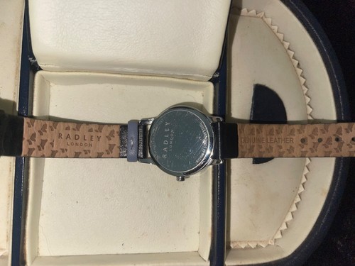 Original Radley Damen Over The Moon Uhr RY2405 mit einem schwarzen Echtleder - Bild 10 von 18