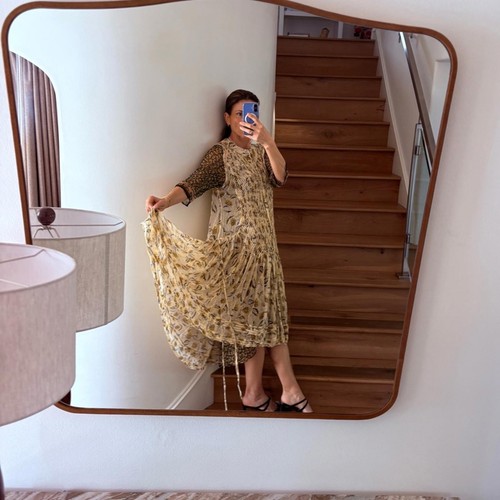 Conjunto de Vestido Roberto Cavalli Floral Seda 2 Piezas (Vestido Sin Cordones + Vestido Superpuesto) - Imagen 2 de 15