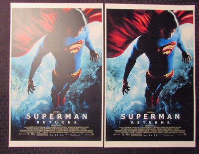 SUPERMAN RETURNS 11x17