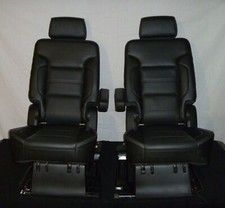 2015 Chevy Tahoe Oem Black Leather 2nd Row Captain Bucket Seats Heated Ls Lt Ltz