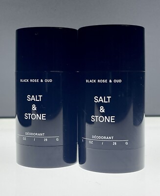 33% Off!! SALT&STONE Natural Deodorant: 2x Travel Size