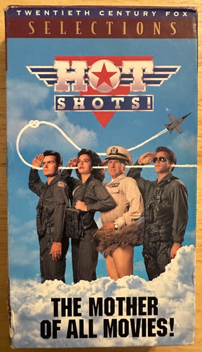 Hot Shots! (VHS, 1991) Charlie Sheen/Lloyd Bridges~ COMEDY/SPOOF ~ TESTED