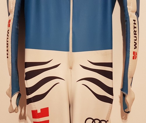 Bogner DSV Rennanzug Slalom Trainingsanzug Fleece gepolstert Gr.L 12/13 A.Bayer - Bild 5 von 20