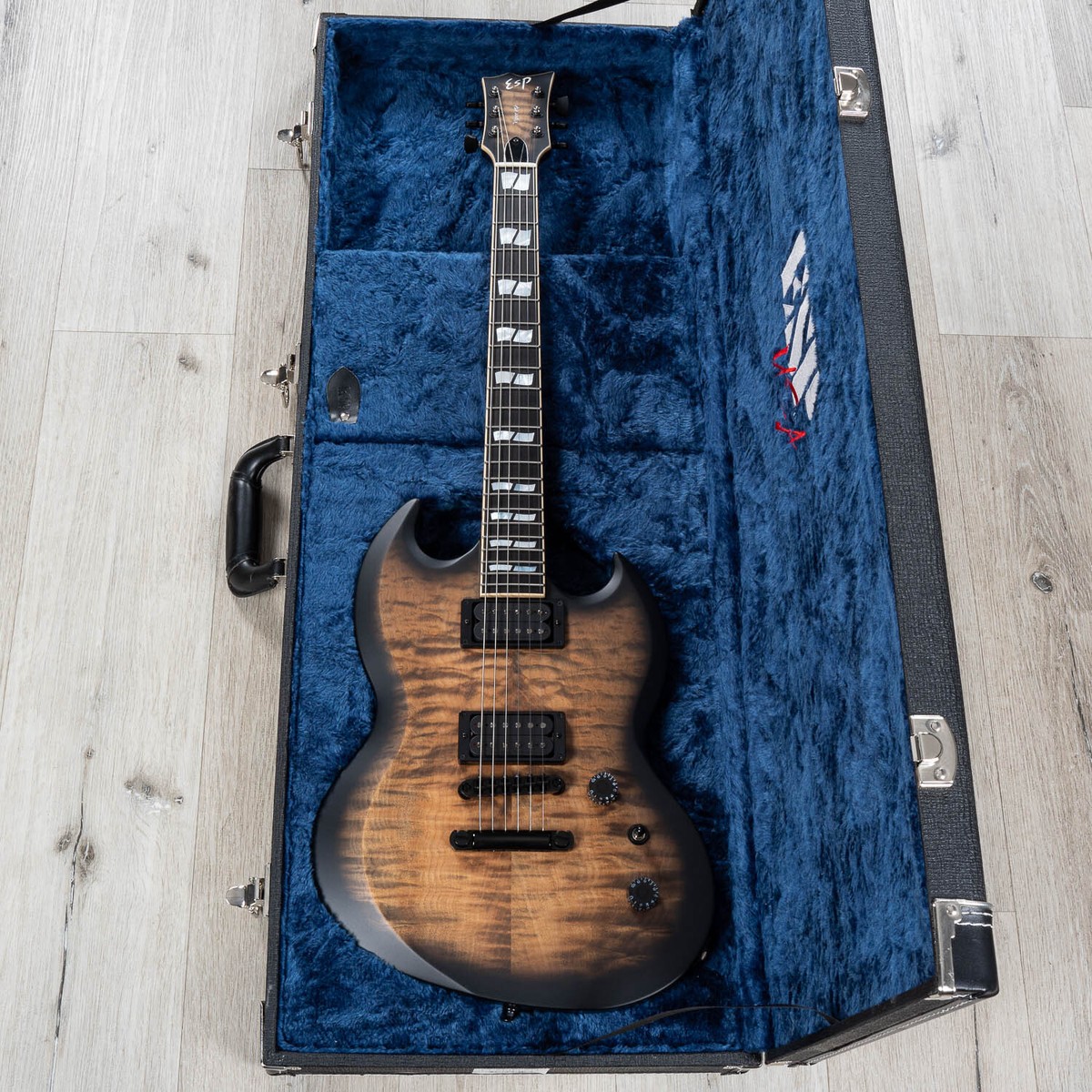 ESP USA Viper Guitar, Quilted Maple, Sentient & Pegasus, See ESP USA Viper Guitar, Quilted Maple, Sentient & Pegasus, See