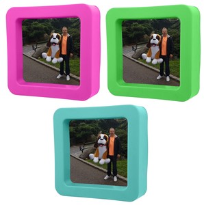 Magnetischer Bilderrahmen Fotorahmen Fotos Aufhangen Kuhlschrank Magnet Rahmen Ebay