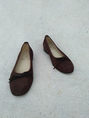 THE HOUSE OF BRUAR WOMEN'S BROWN SUEDE PUMPS UK