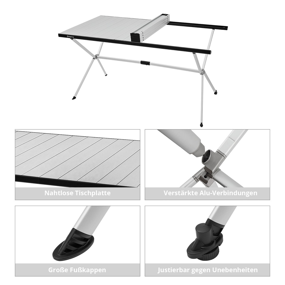 Produktbild von Campingtisch Klappbar - Für 4 Bis 6 Personen | QUECHUA