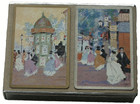 Luigi CAGLIANI Pastel Impressionist Painting Listed Italian Artist Playing Cards — photo 8