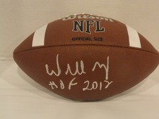 WILLIE ROAF SIGNED NFL FOOTBALL NEW ORLEANS SAINTS HOF AUTOGRAPHED