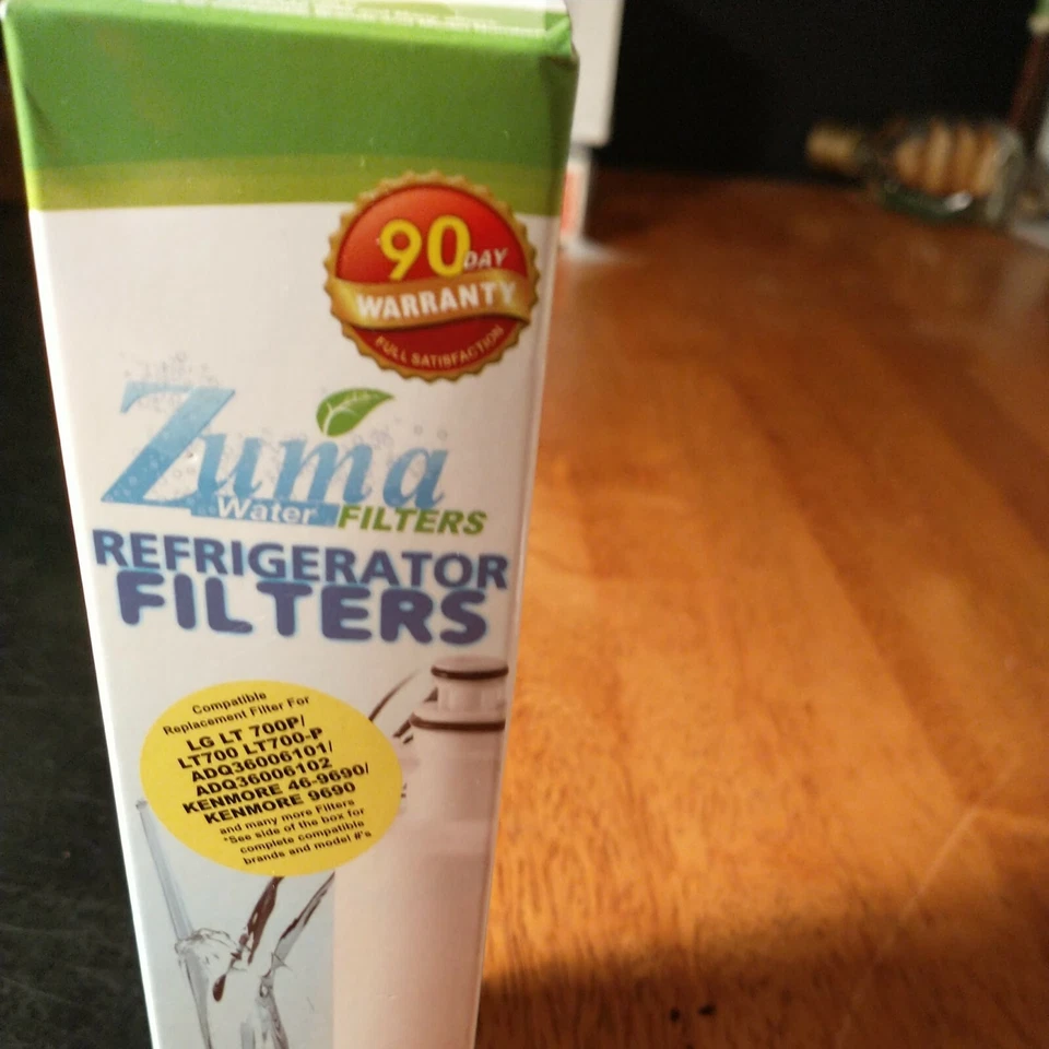 Zuma refrigerator water filters for Kenmore or LG NIB - Image 4 of 4