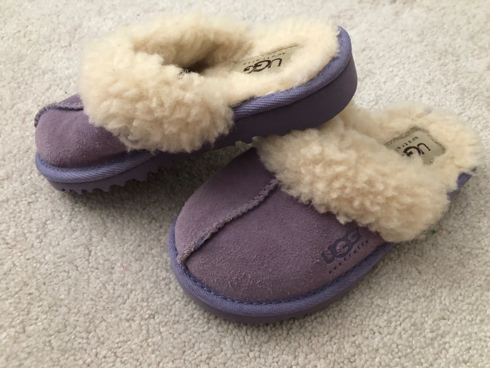APL Pantofole Ugg viola bambino taglia 10