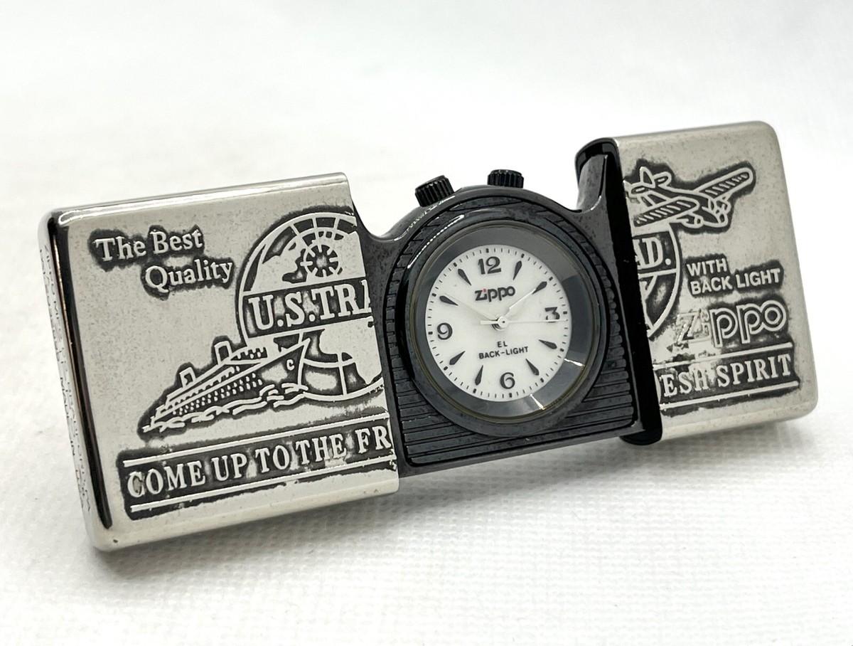 Zippo/POCKET CLOCK/TIME TANK 最高 の