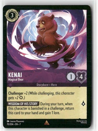 Kenai - Magical Bear 70 Lorcana Archazia's Island
