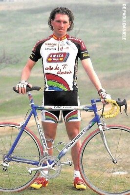CYCLING cycling card DANIELE DE PAOLI team AMICA CHIPS