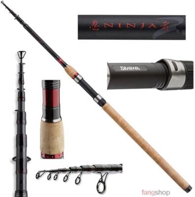 DAIWA NINJA-X TELE mehrteilig Teleskopruten Angel alle Größen Wurfgewichte