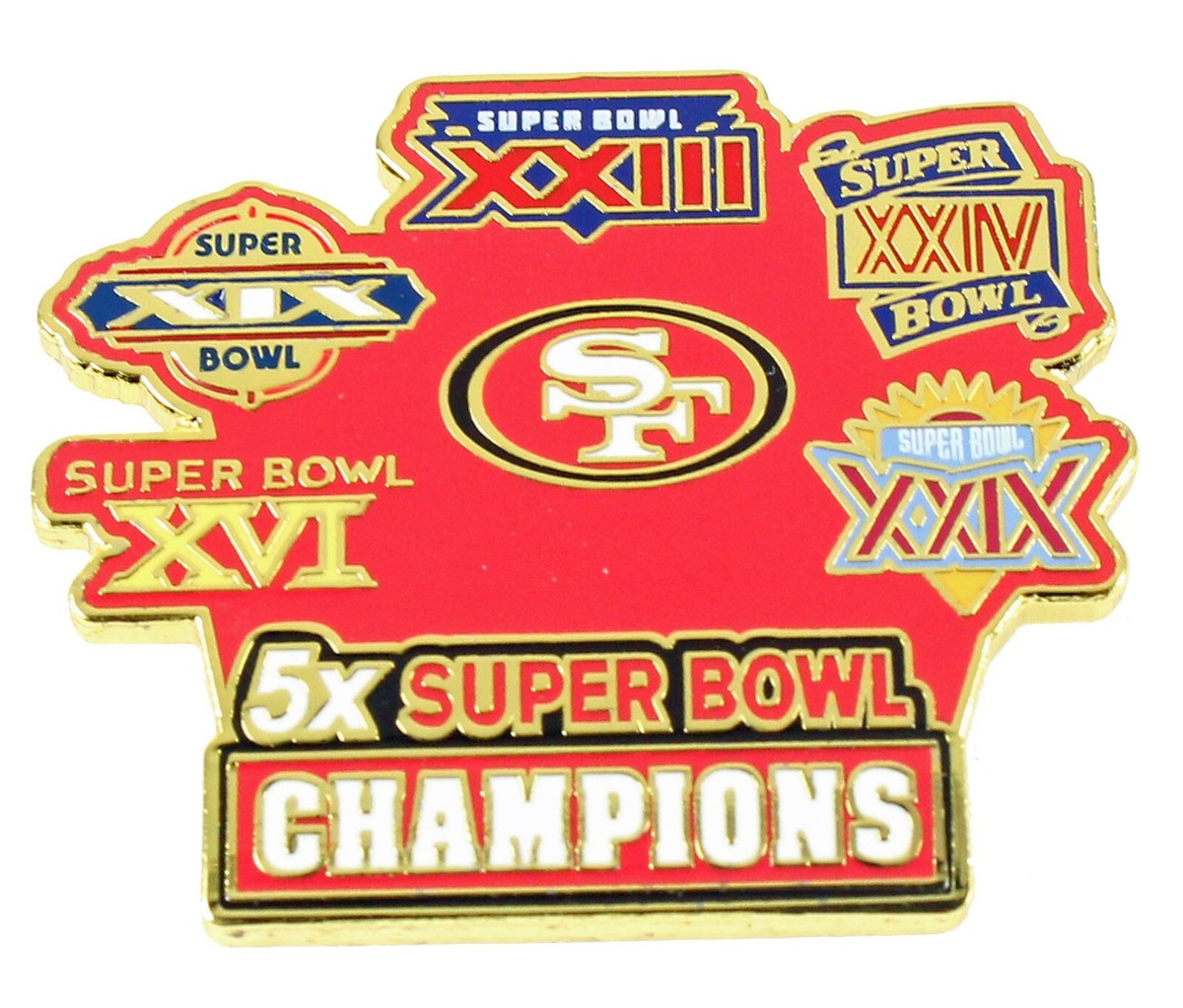 サンフランシスコ49ers スーパーボウルチャンピオン記念バックル サンフランシスコ49ers スーパーボウルチャンピオン記念バックル