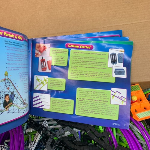 K’NEX Screamin Serpent Roller Coaster Building Toy (May or May Not Be Complete) - Picture 8 of 13