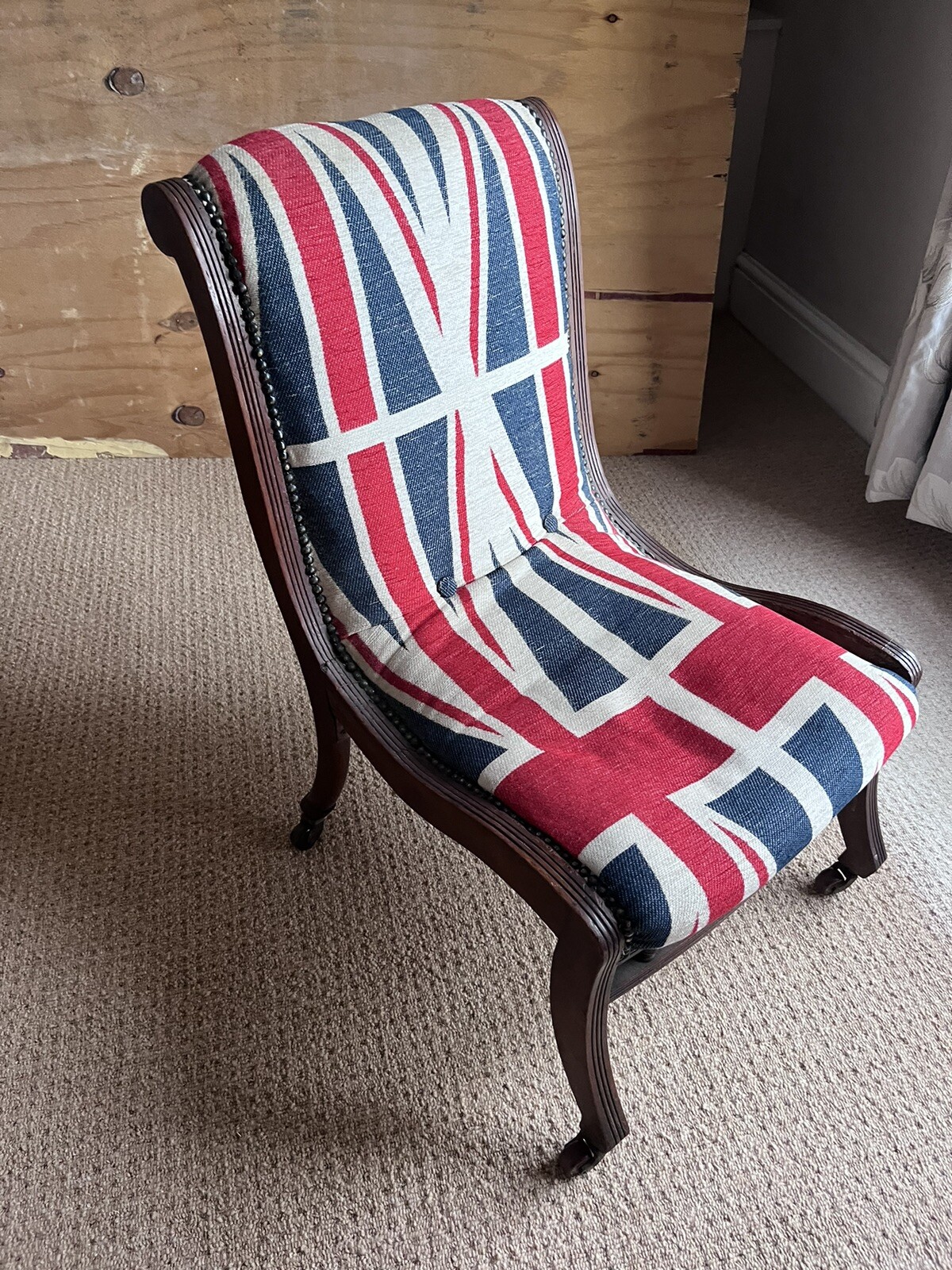 Antique Nursing Chair eBay