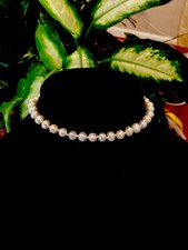 LELE SADOUGHI GOLD ROUND FRESHWATER PEARL 12 NECKLACE-NEW W/POUCH