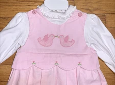 NWT Petit Ami Dress Diaper Cover & Shirt Set Size 18 Months
