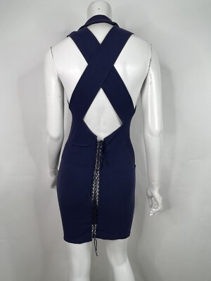 Vtg Jean Paul Gaultier Navy Blue Dress S | eBay Vtg Jean Paul Gaultier Navy Blue Dress S | eBay