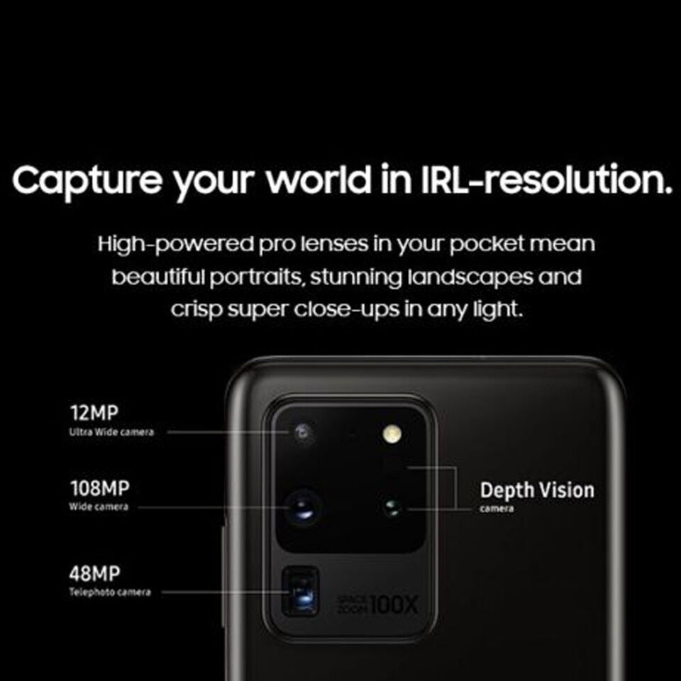 S20 Plus Camera Megapixels Samsung Galaxy S20 Plus S20 Ultra 8gb