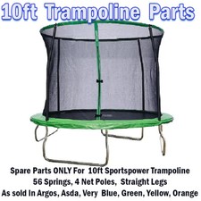 10ft Trampoline Replacement Spare Parts for Argos ASDA Outdoor Kids Trampoline