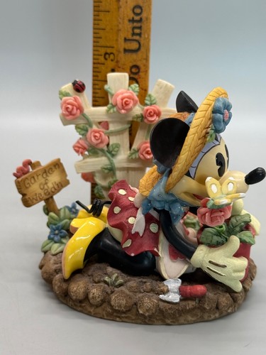 Enesco Mickey & Co - Gardeners Always Know The Best Dirt, Disney Minnie, Roses - Picture 12 of 12