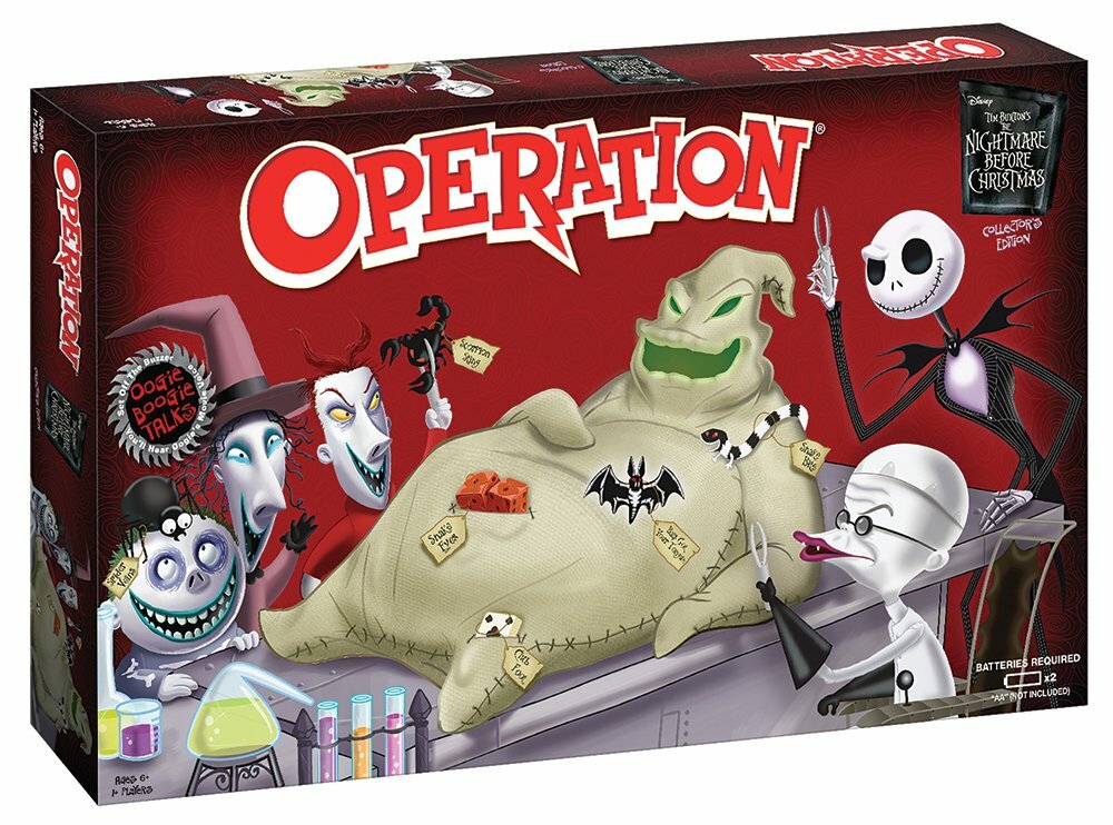 USAopoly Nightmare Before Christmas Operation Collector Edition