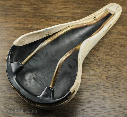 SELLE vélo de route vintage San Marco Rolls cuir TrackTour VTT vélo SEAT - Photo 47/50