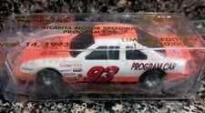 1993 Hooters 500 Event 1/64 Diecast Atlanta Motor Speedway NASCAR Wallace Won