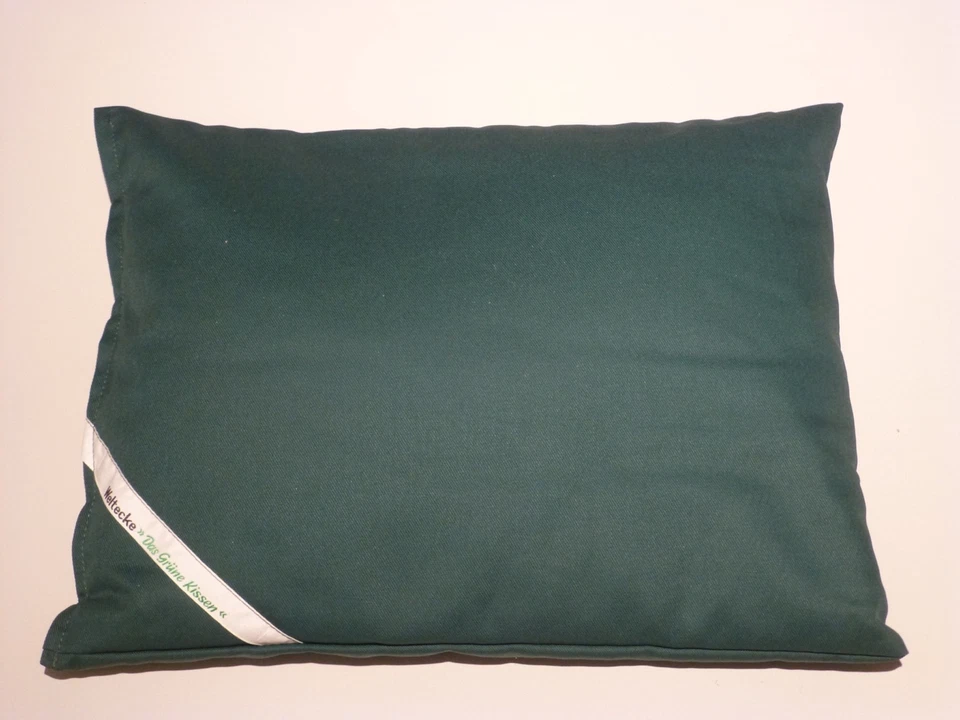 WELTECKE Das Grüne Kissen mit 350g Kräutern 30x40cm Kräuterkissen/Medizinprodukt +Zugabe